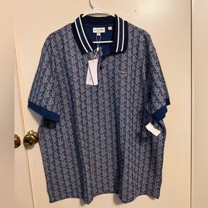 Lacoste Men's Blue Polo Shirt